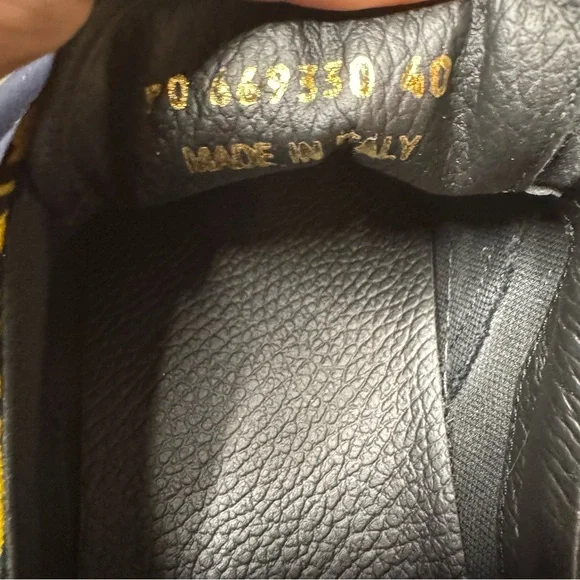 Saint Laurent Yellow Canvas Sneakers Size EU 40 Made in‎ Italy - Picture 8 of 8